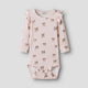 Lil' Atelier beebikere Slim Silver Peony Bow NBFGAVO