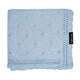 Lullalove beebitekk daisy blue 80 x 100 cm