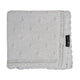 Lullalove Avarate mustritega beebitekk 80x100 cm daisy Grey