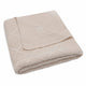 Jollein beebitekk Check Knit Oatmeal 100 x 75 cm