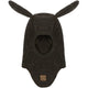 Mikk-Line Villane tuukrimüts jänesekõrvadega Wool Fullface Bunny Ears Dark Brown Melange