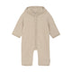Huttelihut Puuvillane beebide kombinesoon Camel Melange