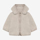 Huttelihut Laste villane jope Camel Melange
