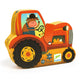 Djeco Puzzle lastele Traktor - 16 elementi