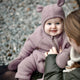 Mikk line meriinovillane beebide kombinesoon Twilight Mauve