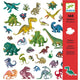Djeco kleebised 160 tk. Dinosaurused