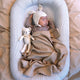 Cam Cam Copenhagen Beebipesa Baby Nest, Classic Stripes Blue