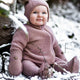 Mikk-Line Beebi merinovillane kombinesoon Wool Baby Suit Burlwood