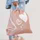 Liewood laste kandekott Danella Hearts / Pale Toscana