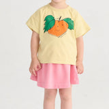 Bobo Choses laste lühikeste varrukatega T-särk Tangerine