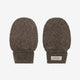 Huttelihut Beebi labakindad merino villafliisist Wollfleece, Brown Melange