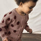 Lil' Atelier beebide kootud kardigan Regular Fit Misty Rose NBFLULIO