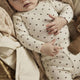 Lil' Atelier pika varrukaga beebi slim bodi Turtledove Ladybug NBNLAGO