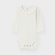 Lil' Atelier pika varrukaga beebi slim body Coconut Milk NBFRACHEL