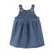 Lil Atelier Varrukateta kleit Nbfobello Dark Blue Denim