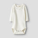 Lil' Atelier Tüdrukute bodysuit Coconut Milk NBFTAPIA