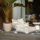 Wigiwama Laste välistumba Outdoor Square Ottoman Terra