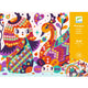 Djeco loominguline komplekt Mosaic Princesses Kokeshki