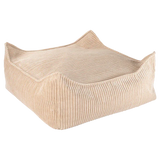 Wigiwama Square beebipuff Ottoman Brown Sugar