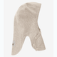 Huttelihut Laste puuvillane balaklava Rib w. Lin. Camel Melange