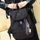 La Millou seljakott emale Puffer BLACK