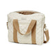 Cam Cam Copenhagen Mummy kott koos lapsevankri rihmadega Classic Stripes Camel