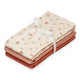 Cam Cam Copenhagen musliinist mähkmed, 3-pakk, marjad