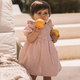 Lil' Atelier beebitüdruku kleit Peach Whip NBFDEMBE